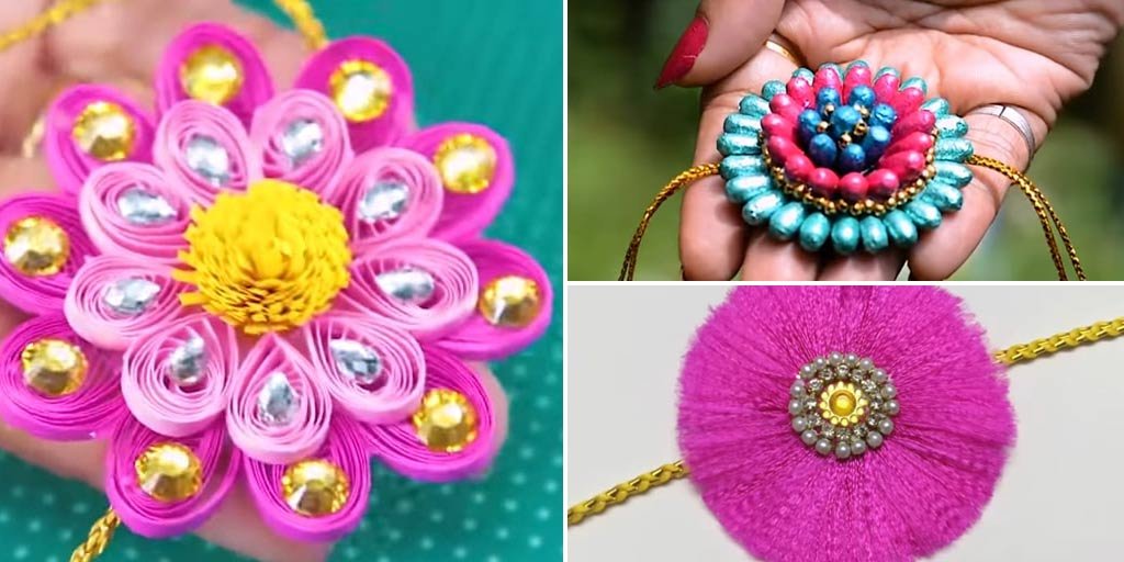 How to make a Rakhi Homemade