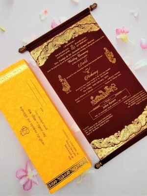 Farman Wedding Invitation Cards - FC-017