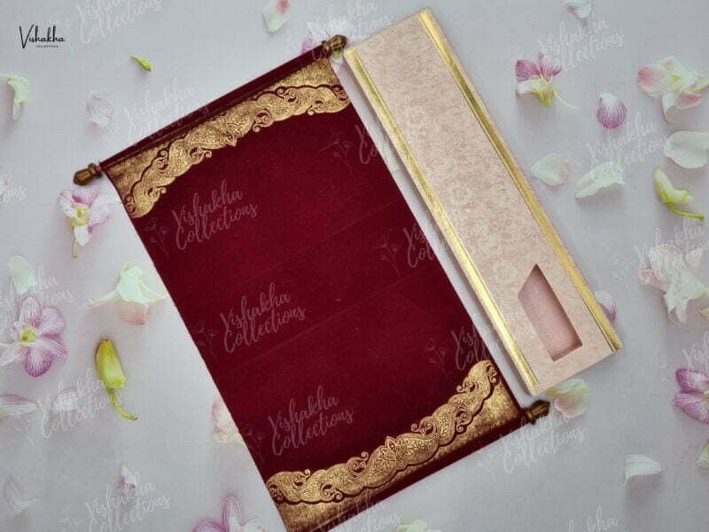 Designer Premium Customized Wedding Invitation Cards - FC-034