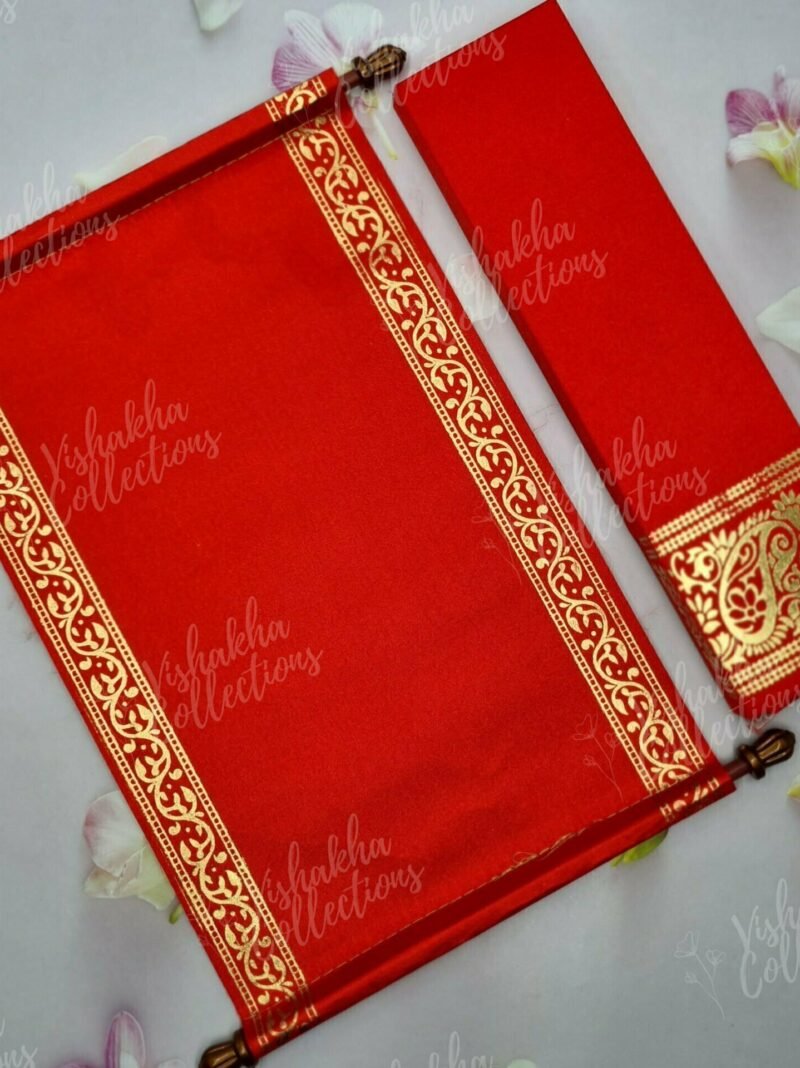 Designer Premium Customized Wedding Invitation Cards - FC-030