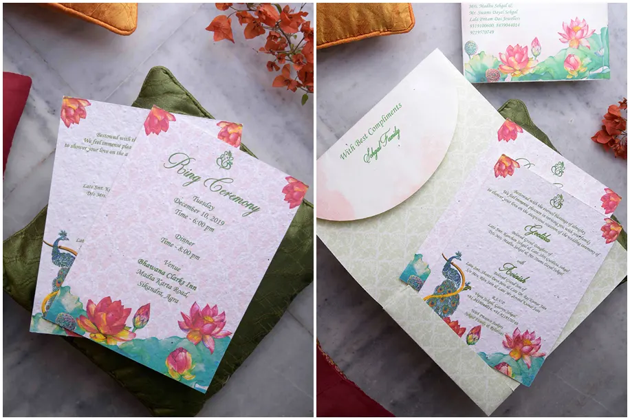Eco-Friendly Sikh Wedding Cards Celebrating Love and Sustainability 2 Eco-Friendly Sikh Wedding Cards
