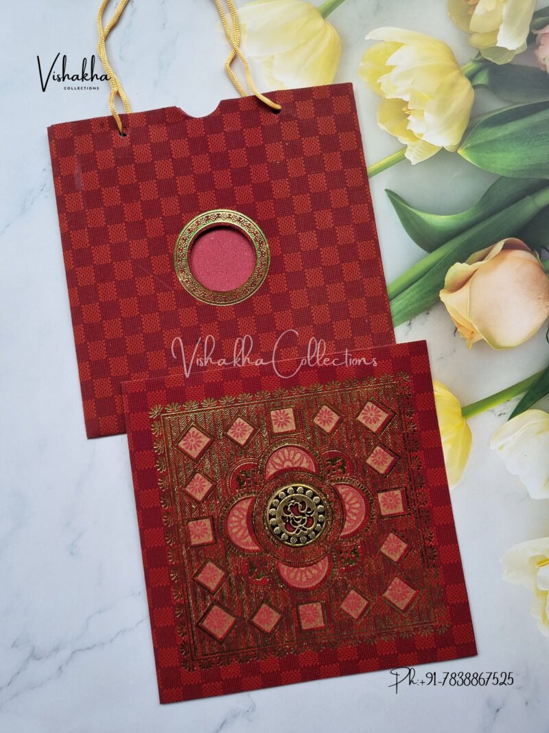 Designer Premium Customized Wedding Invitation Cards – GS-198