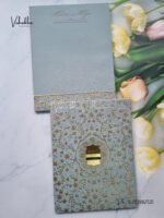 Front-Photo-of-Greyish-blue-and-gold-padded-with-name-plate-Wedding-Invitation-Card-SK-3442-1.jpg