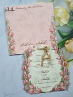 Front-Photo-of-Peach-with-pink-lilies-MDF-Wedding-Invitation-Card-SK-3355-1.jpg