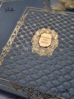 Side-Angle-Of-Grey-and-gold-padded-with-name-plate-Wedding-Invitation-Card-SK-3434-1.jpg