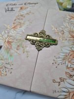 Side-Angle-Of-Peach-floral-double-door-padded-with-name-plate-Wedding-Invitation-Card-SK-3278-1.jpg