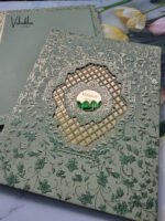 Side-Angle-Of-Pista-Green-and-gold-laser-cut-padded-with-name-plate-Wedding-Invitation-Card-SK-3441-1.jpg