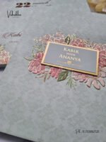 Side-Angle-Of-Pista-green-Floral-padded-Wedding-Invitation-Card-SK-3162-1.jpg