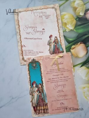 Dulah Dulhan Hindu invitation Cards ATS-L4111
