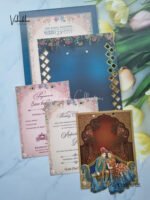 Full-Internal-View-Of-Semi-Box-Dulah-Dulhan-Themed-Flower-Themed-Hindu-Wedding-Unique-Color-Wedding-invitation-Cards-CR-5067-1.jpg