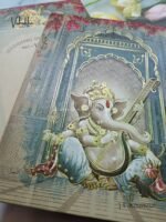 Semi Box Ganesh Ji Hindu Padded Invitation Cards EJ-4015