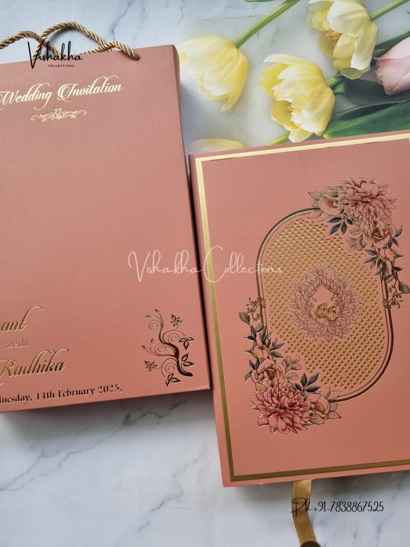 Hindu Muslim Christian Jain Sikh Exclusive Wedding Boxes invitation Cards SN-2751
