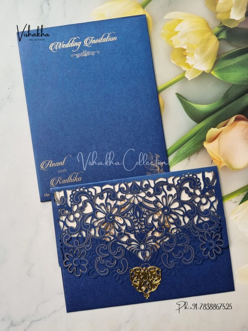 Unique Concept Hindu Muslim Christian Sikh Laser Cut invitation Cards SN-2802
