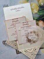 MDF Board Laser Cut Wedding Cards SN-2817