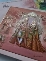 Side-Angle-Of-Barat-Semi-Box-Hathi-Dulah-Dulhan-Hindu-Sikh-Padded-invitation-Cards-EX-728-1.jpg