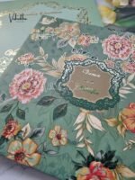 Semi Box Flower Wedding invitation Cards