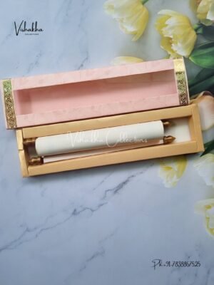 Scroll Farman invitation Cards FC-048