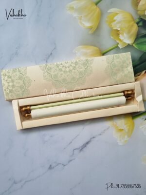 Scroll Farman invitation Cards FC-056