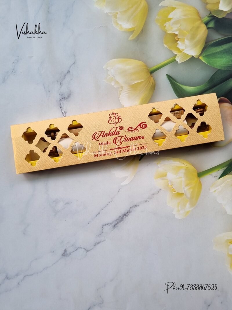 Hindu Muslim Christian Jain Sikh Scroll Farman invitation Cards PS-017