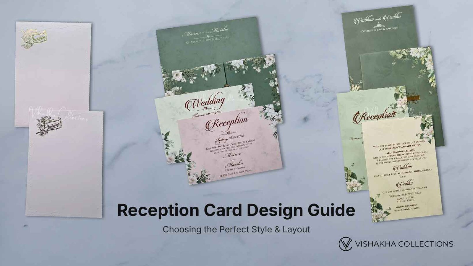 Reception Card Design Guide: Choosing Perfect Style & Layout 4 Reception Card Design Guide