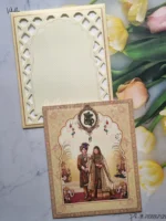 Front-Photo-of-Ganesh-Ji-Dulah-Dulhan-Hindu-Light-Brown-Colored-wedding-invitation-Cards-GS-5029-1.webp