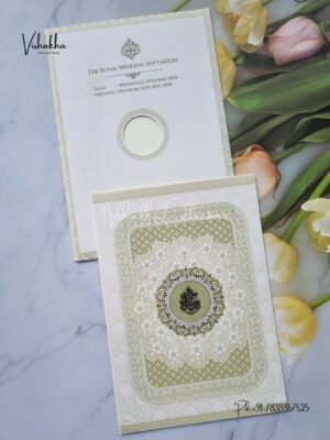 Ganesh Ji Hindu Sikh invitation Cards CR-8066G