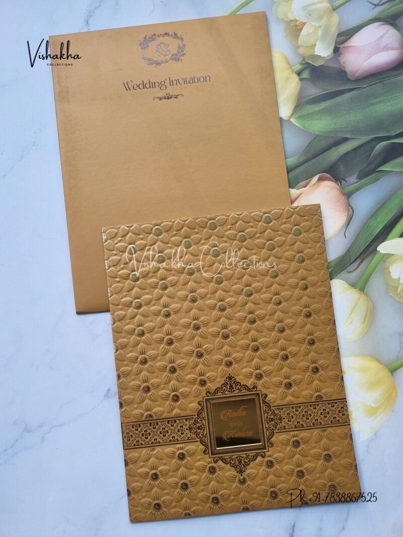 Hindu Muslim Christian Sikh Colored invitation Cards SN-46