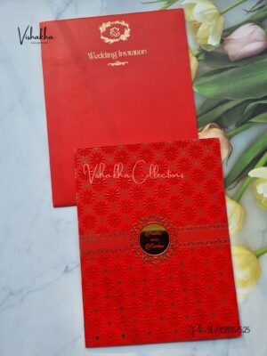 Hindu Muslim Christian Sikh Colored invitation Cards SN-47