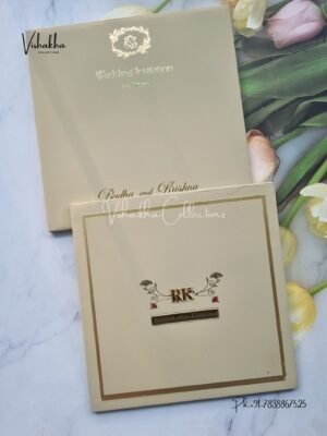 Hindu Muslim Christian Sikh Padded invitation Cards SN-162