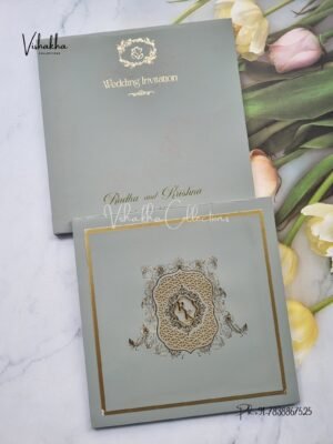 Hindu Muslim Christian Sikh Padded invitation Cards SN-164