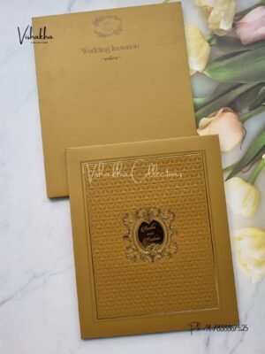 Hindu Muslim Christian Sikh Padded invitation Cards SN-84