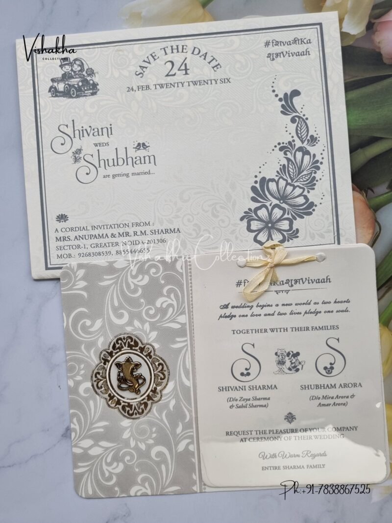 Hindu Muslim Christian Sikh invitation Cards ATS-1557