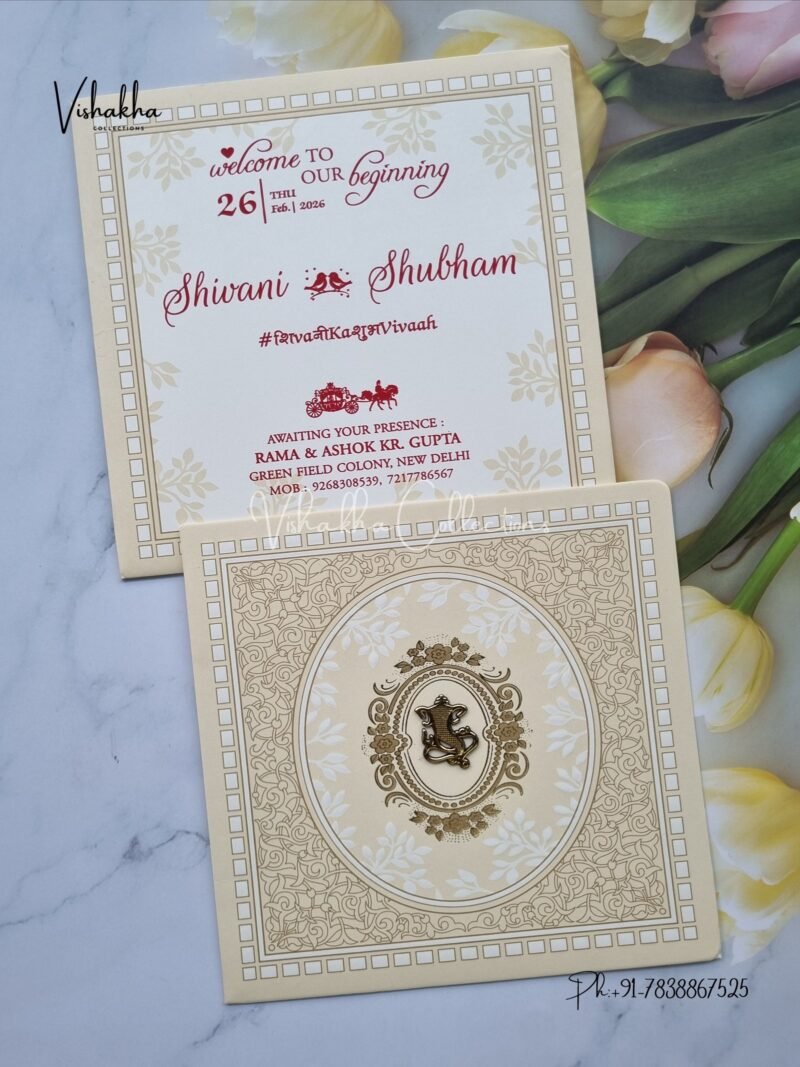 Hindu Muslim Christian Sikh invitation Cards ATS-1702