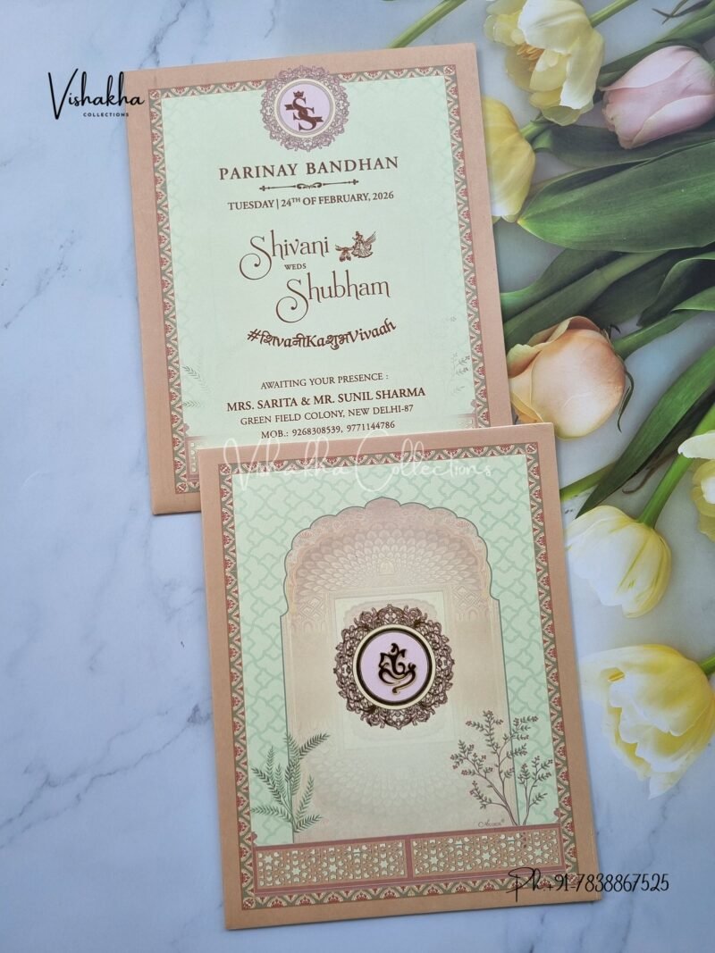 Hindu Muslim Christian Sikh invitation Cards ATS-5248