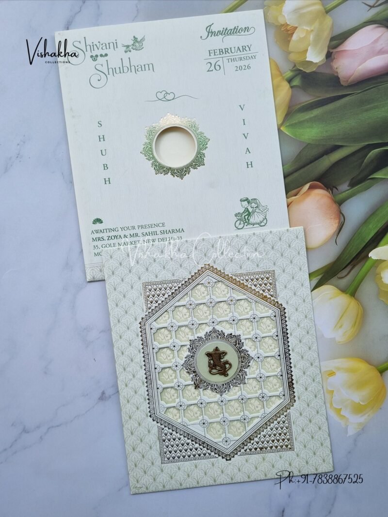 Hindu Muslim Christian Sikh invitation Cards ATS-9265