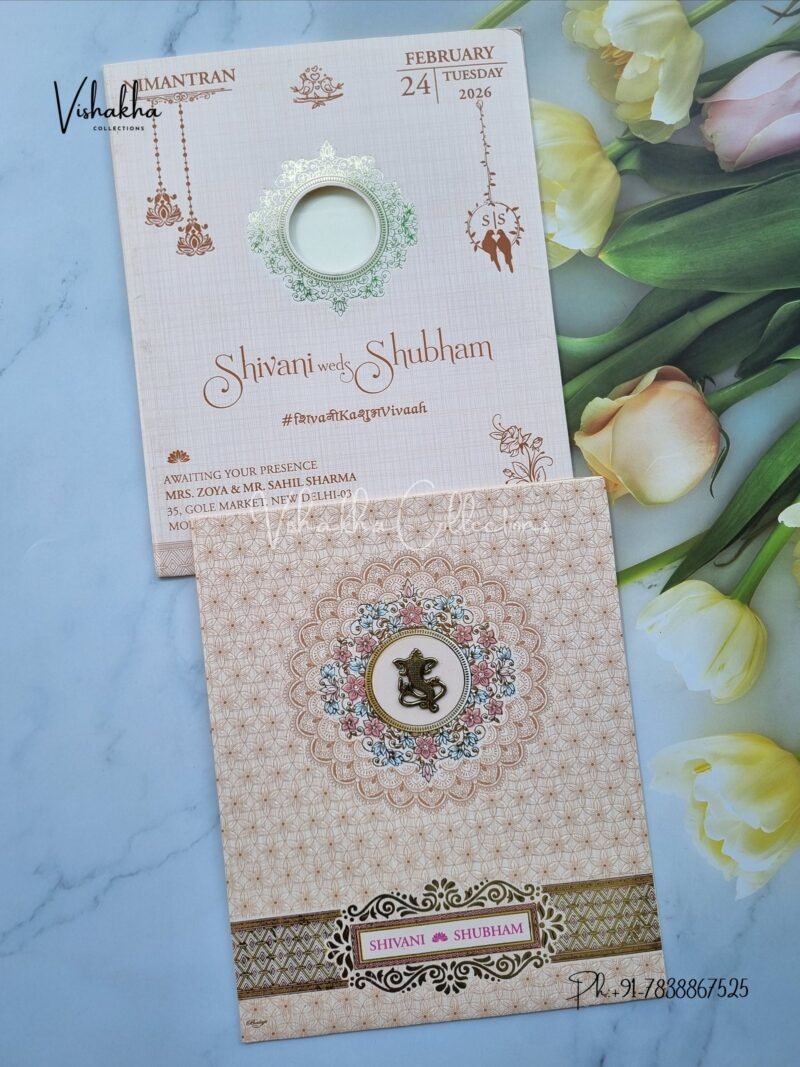 Hindu Muslim Christian Sikh invitation Cards ATS-9267