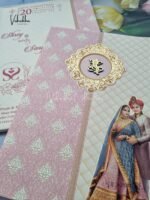 Side-Angle-Of-Semi-Box-Dulah-Dulhan-Flower-Hindu-Cream-And-Pink-Colored-invitation-Cards-NA-1125-92-1.jpg
