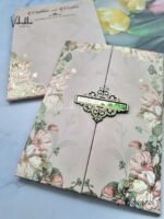 Side-Angle-Of-Semi-Box-Flower-Double-Door-Hindu-Muslim-Christian-Sikh-brown-Colored-invitation-Cards-SK-3517-1.jpg